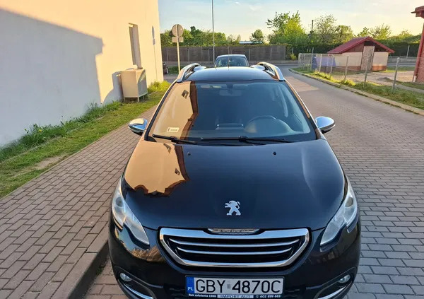 pomorskie Peugeot 2008 cena 37500 przebieg: 167000, rok produkcji 2015 z Bytów